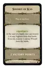 Dungeons & Dragons: Conquest of Nerath Board Game – Sword of Kas Promo