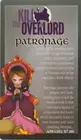 Kill the Overlord: Patronage
