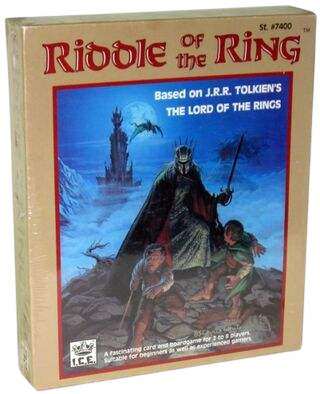 Lord of the Rings Complete Board Game List G.O.