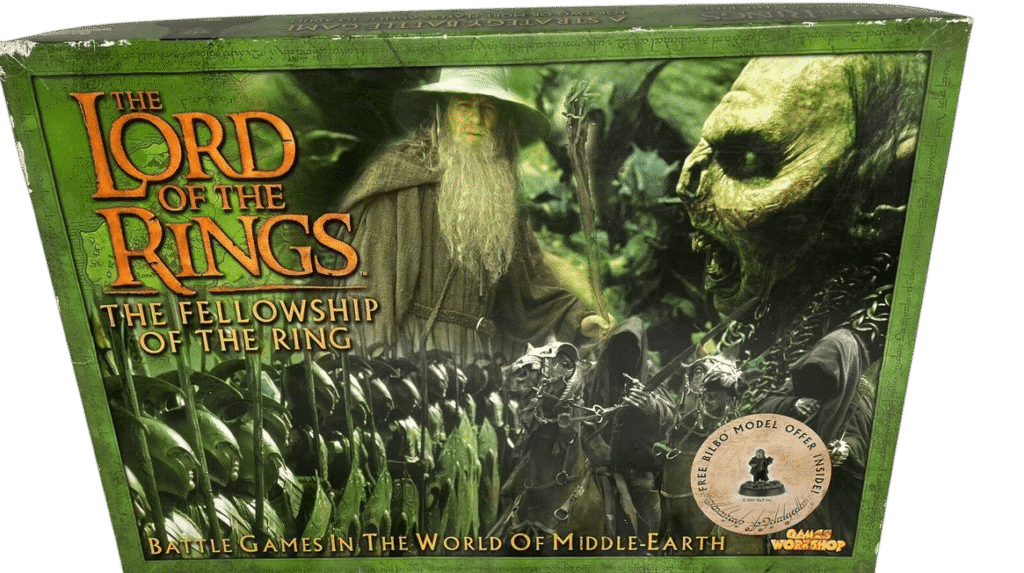 Lord of the Rings Complete Board Game List G.O.